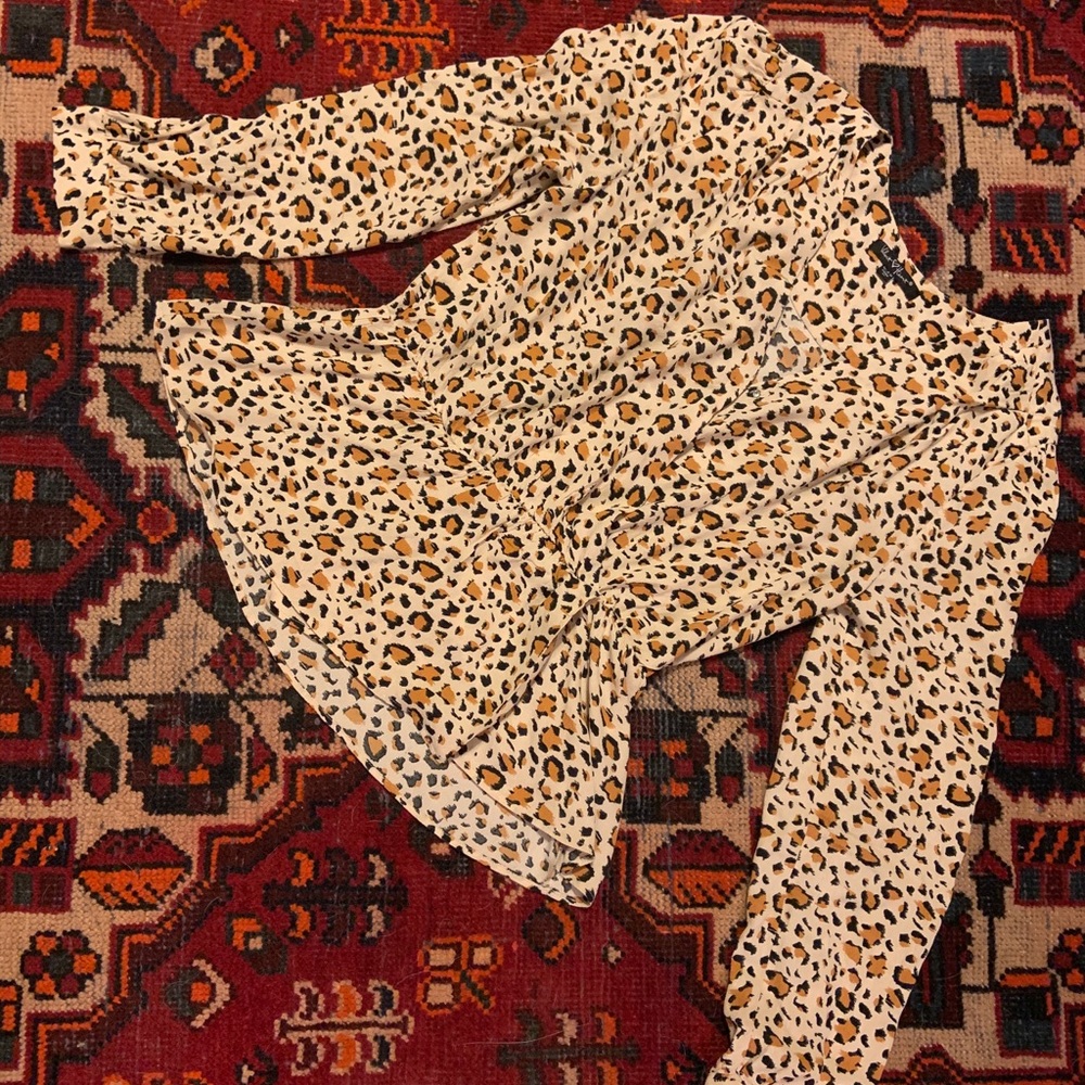 Cheetah Blouse